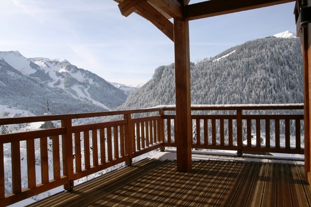 Chalet à Châtel avec sauna et vue sur les montagnes