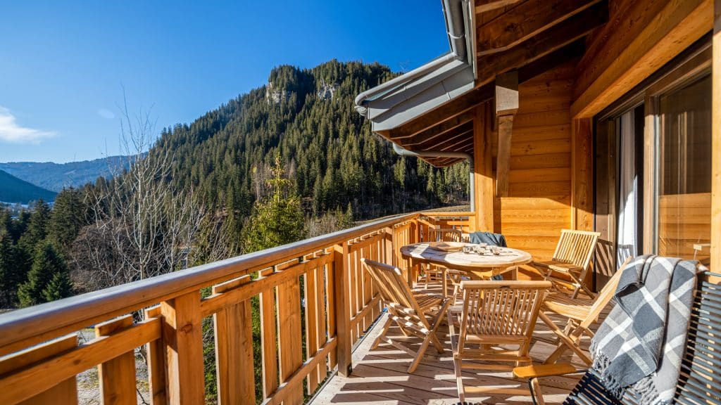 Vente Chatel Appartement Duplex Proche Ski Vue Balcon