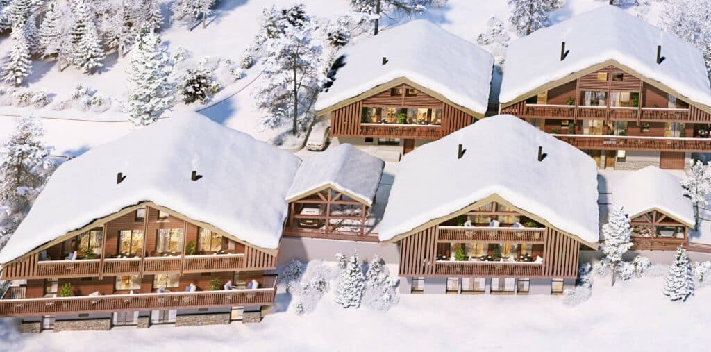 A Vendre ChaletA B C D Chatel Portes Du Soleil Piste Linga Plan 3d Programme Neuf A Vendre ChaletA B C D Chatel Portes Du Soleil Piste Linga Plan 3d Programme Neuf