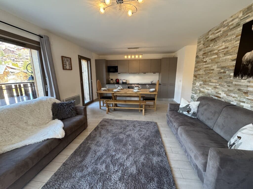 Vente T3 Chatel Proche Centre Sejour Vue Montagne Hiver Ete